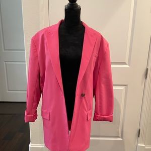 Beautiful pink oversized Zara blazer